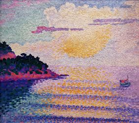 Coucher de soleil sur la mer - Henri Edmond Cross